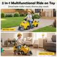 Load image into Gallery viewer, Kids Digger Ride on Truck with Shovel and Under-Seat Compartment