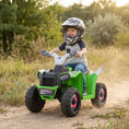 Load image into Gallery viewer, 6V Kids Electric ATV Quad Car with Detachable Trailer