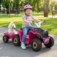 Load image into Gallery viewer, 6V Kids Electric ATV Quad Car with Detachable Trailer