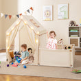Load image into Gallery viewer, Kids Play Tent with Playpen 2-in-1 Toddler Playhouse with Yard