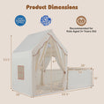 Load image into Gallery viewer, Kids Play Tent with Playpen 2-in-1 Toddler Playhouse with Yard