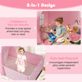 Load image into Gallery viewer, Kids Play Tent with Playpen 2-in-1 Toddler Playhouse with Yard