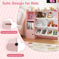 Load image into Gallery viewer, Kids Toy Storage and Bookshelf with Boxes and Open Shelves