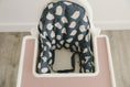 Load image into Gallery viewer, Black Ghost Print IKEA Antilop Cushion Cover