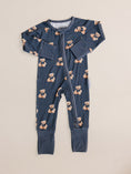 Load image into Gallery viewer, Bamboo Zip Romper | Bear Vibes