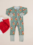Load image into Gallery viewer, Bamboo Zip Romper | Merry Bear