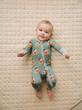 Load image into Gallery viewer, Bamboo Zip Romper | Merry Bear