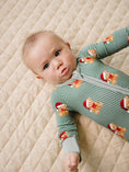 Load image into Gallery viewer, Bamboo Zip Romper | Merry Bear