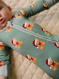 Load image into Gallery viewer, Bamboo Zip Romper | Merry Bear