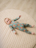 Load image into Gallery viewer, Bamboo Zip Romper | Merry Bear