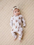 Load image into Gallery viewer, Bamboo Zip Romper | Cute Bear