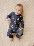 Load image into Gallery viewer, Bamboo Zip Romper | Bear Vibes