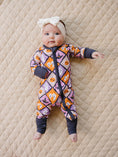 Load image into Gallery viewer, Bamboo Zip Romper | Ghost Whimsy
