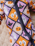 Load image into Gallery viewer, Bamboo Zip Romper | Ghost Whimsy