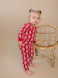 Load image into Gallery viewer, Bamboo Two Piece Set | Red Bows