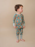 Load image into Gallery viewer, Bamboo Zip Romper | Merry Bear
