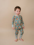 Load image into Gallery viewer, Bamboo Zip Romper | Merry Bear