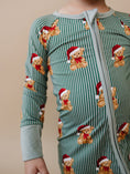 Load image into Gallery viewer, Bamboo Zip Romper | Merry Bear