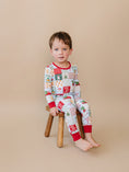 Load image into Gallery viewer, Bamboo Two Piece Set | Christmas Patchwork