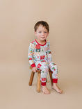 Load image into Gallery viewer, Bamboo Two Piece Set | Christmas Patchwork