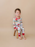 Load image into Gallery viewer, Bamboo Two Piece Set | Christmas Patchwork