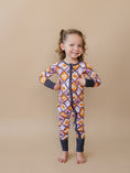 Load image into Gallery viewer, Bamboo Zip Romper | Ghost Whimsy