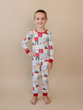 Load image into Gallery viewer, Bamboo Two Piece Set | Christmas Patchwork