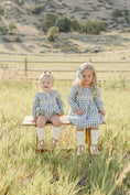 Load image into Gallery viewer, Blue Plaid Ruffle Collar Dress