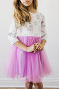 Load image into Gallery viewer, Lilac Unicorn Dream L/S Tutu Dress