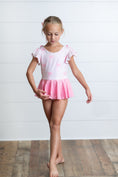 Load image into Gallery viewer, Pink Bow Skirted Leotard