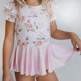 Load image into Gallery viewer, Pale Rose Skirted Leotard
