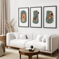 Load image into Gallery viewer, Cute Safari Baby Animals Set of 3 Art Prints