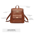 Load image into Gallery viewer, Signature Diaper Bag Caramel