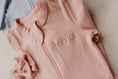 Load image into Gallery viewer, Ballet Pink Cotton Zipper