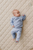 Load image into Gallery viewer, French Blue Knit Set