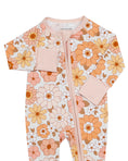 Load image into Gallery viewer, Bamboo Zip Romper | Sweet Blossom