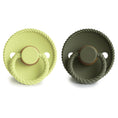 Load image into Gallery viewer, FRIGG Rope Natural Rubber Pacifier 2-Pack