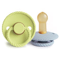 Load image into Gallery viewer, FRIGG Rope Natural Rubber Pacifier 2-Pack