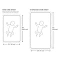 Load image into Gallery viewer, Mini Muslin Crib Sheet