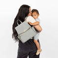 Load image into Gallery viewer, Stone Mini Classic Diaper Bag II