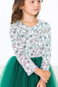 Load image into Gallery viewer, Mints & Mistletoe L/S Tutu Dress