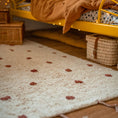 Load image into Gallery viewer, NÜMI Amber children's rug with dots