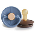 Load image into Gallery viewer, FRIGG Little Viking Natural Rubber Pacifier 2-Pack
