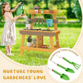 Load image into Gallery viewer, Outdoor Mud Kitchen for Kids Wooden Play Kitchen Toy for Boys Girls Aged 3-8-Yellow