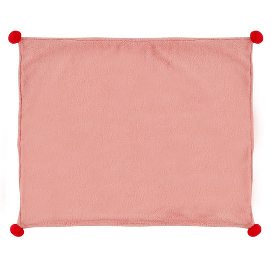 Plush Blanket with Little Love Heart Gift Box