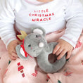 Load image into Gallery viewer, Swaddles with Plush Rattle - Mouse Queen
