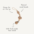 Load image into Gallery viewer, Silicone Pacifier Clip | Mila