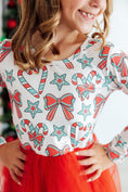 Load image into Gallery viewer, Peppermint Princess L/S Tutu Dress