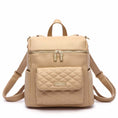 Load image into Gallery viewer, Petit Diaper Bag Latte Brown
