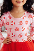 Load image into Gallery viewer, Pink Peppermint L/S Tutu Dress